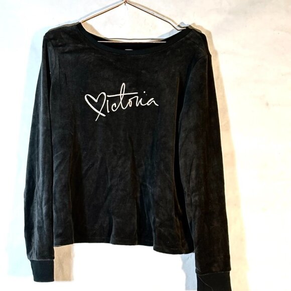 Victoria's Secret Size Medium Velvet Vintage open Back Shirt Blouse Sexy - Picture 4 of 6